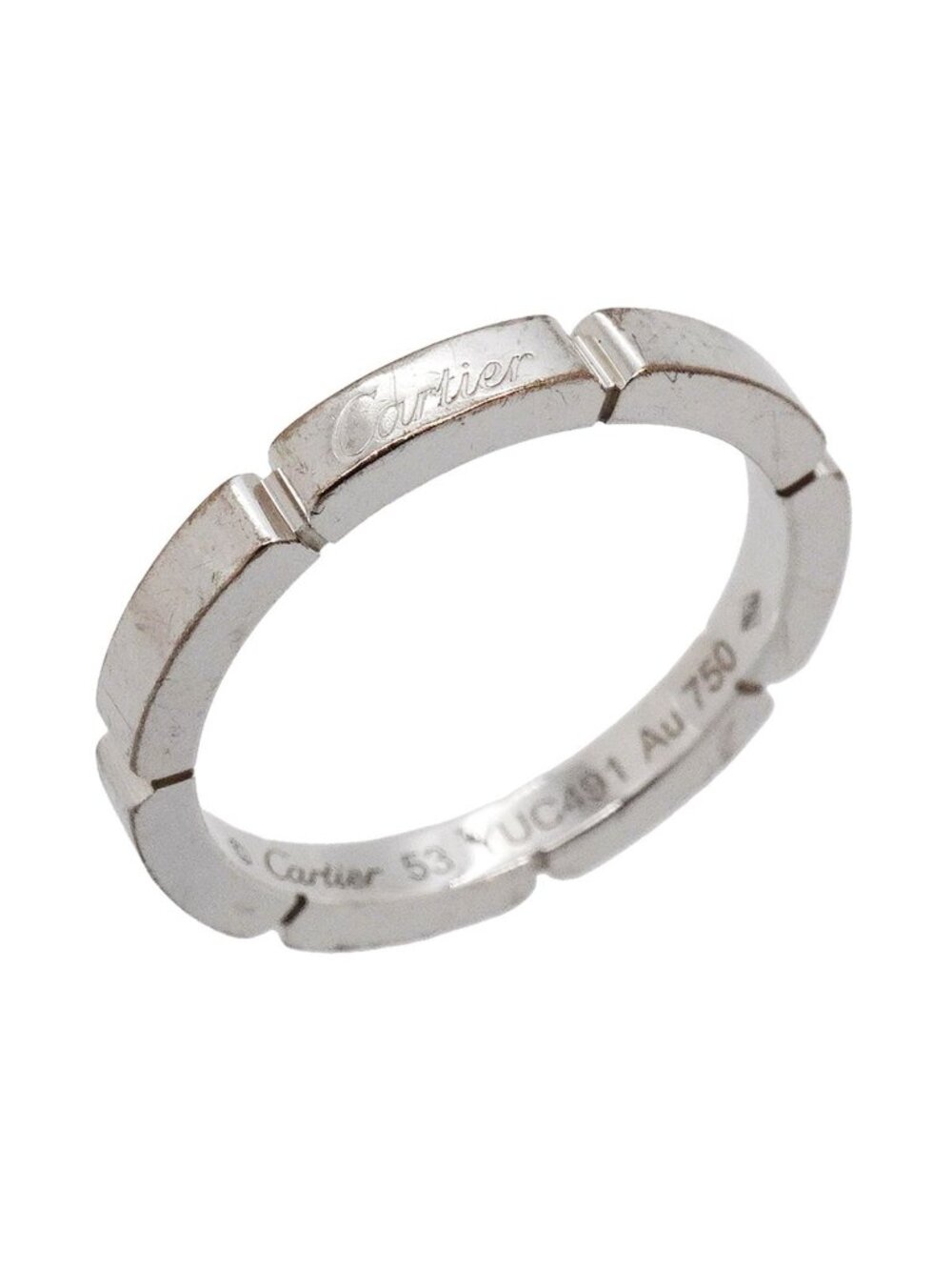 Cartier Ring Maillon Panthere 18k White Gold